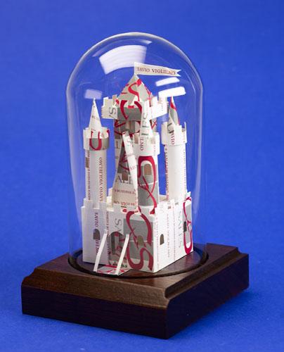 Castle sculpture. Gift for realtor, agent or broker.